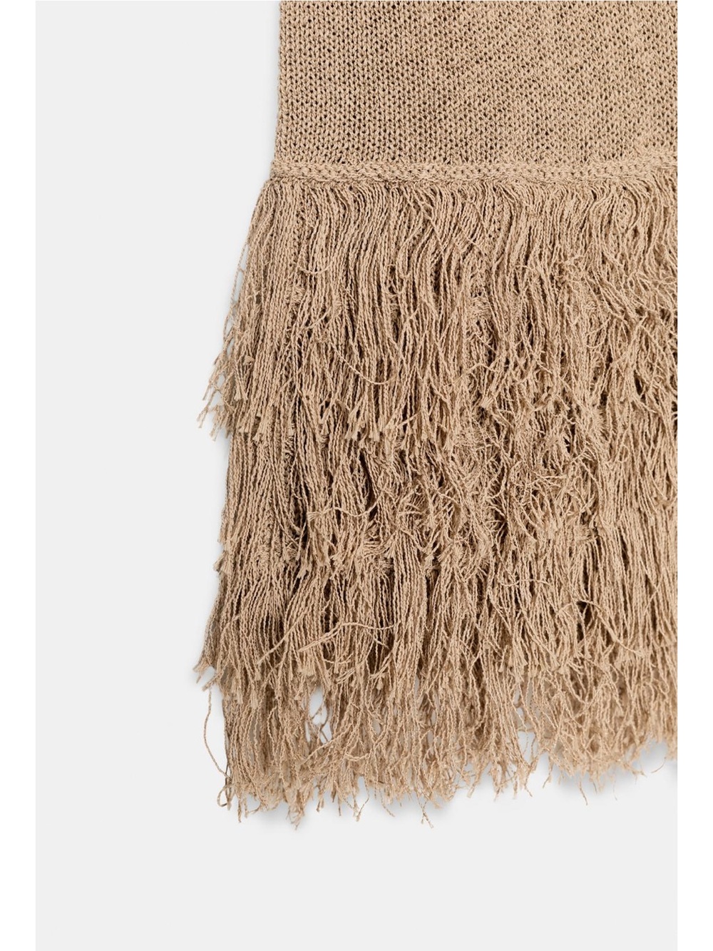 NWT Zara fringe knit top - Picture 7 of 9